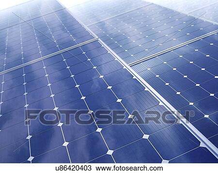Drawing - Solar energy, artwork. Fotosearch