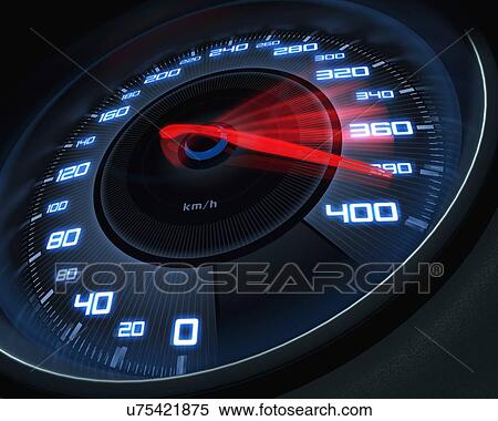 Speedometer, artwork View Large Illustration Stock Illustration - Speedometer, artwork. Fotosearch