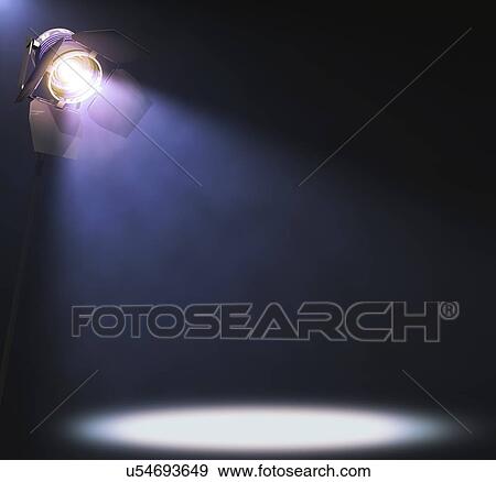 Spotlight, artwork View Large Illustration Stock Illustration - Spotlight, artwork. Fotosearch