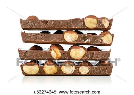 Stock Illustration - Stack of chocolate. Fotosearch
