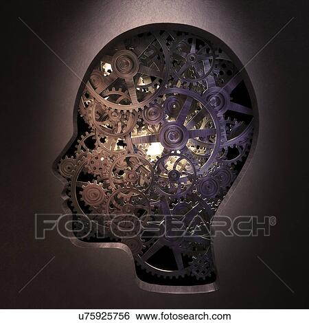 Stock Illustration - Thought processes, conceptual artwork. Fotosearch