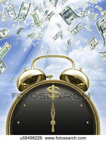 Time is money, conceptual artwork View Large Illustration Stock Illustration - Time is money, conceptual artwork. Fotosearch