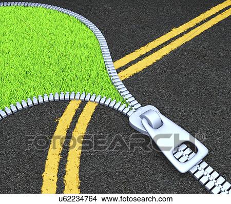 Urbanisation, conceptual artwork View Large Illustration Stock Illustration - Urbanisation, conceptual artwork. Fotosearch