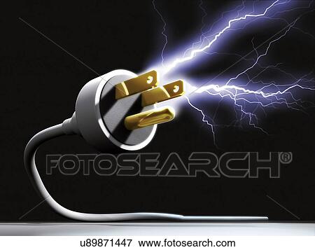Wasted energy, conceptual artwork View Large Illustration Stock Illustration - Wasted energy, conceptual artwork. Fotosearch
