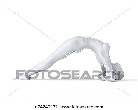 Clip Art - Yoga, artwork. Fotosearch