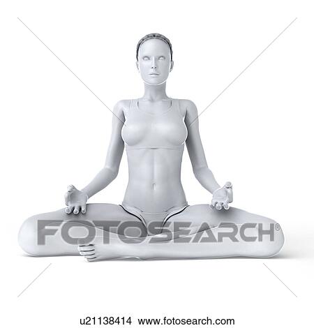 Yoga, artwork View Large Illustration Stock Illustration - Yoga, artwork. Fotosearch