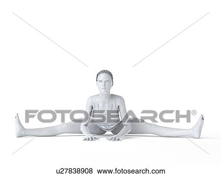 Yoga, artwork View Large Illustration Stock Illustration - Yoga, artwork. Fotosearch