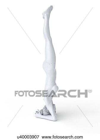 Stock Illustration - Yoga, artwork. Fotosearch