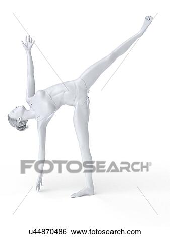Yoga, artwork View Large Illustration Stock Illustration - Yoga, artwork. Fotosearch