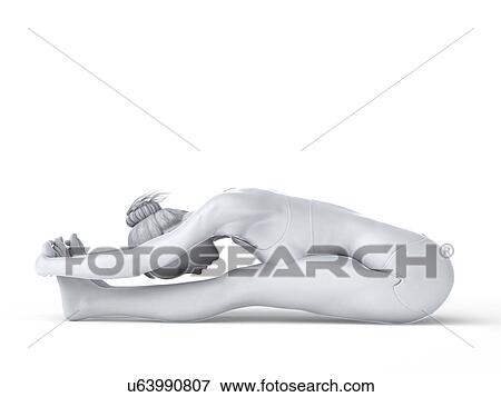 Stock Illustration - Yoga, artwork. Fotosearch