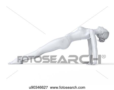 Stock Illustration - Yoga, artwork. Fotosearch