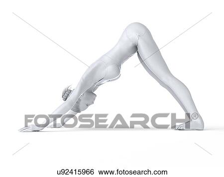 Yoga, artwork View Large Illustration Stock Illustration - Yoga, artwork. Fotosearch