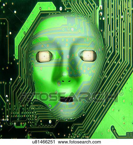 Artificial intelligence, conceptual image View Large Illustration Clip Art - Artificial intelligence, conceptual image. Fotosearch