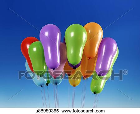 Stock Illustration - Balloons. Fotosearch