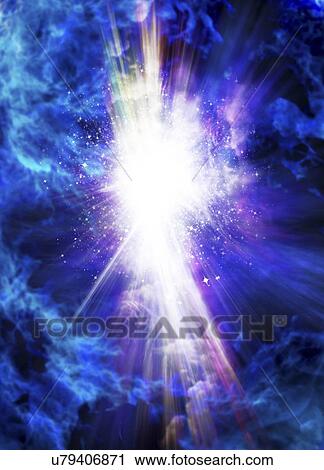 Big Bang, conceptual artwork View Large Illustration Clip Art - Big Bang, conceptual artwork. Fotosearch