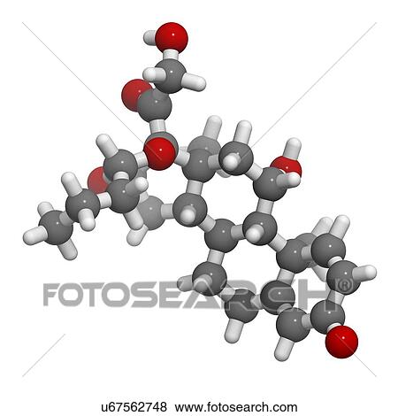 Stock Illustration - Budesonide steroid drug. Fotosearch