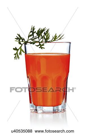 Stock Illustration - Carrot juice. Fotosearch