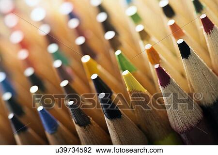 Colouring pencils View Large Illustration Drawing - Colouring pencils. Fotosearch