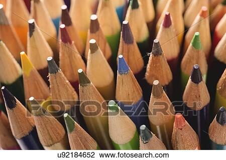 Colouring pencils View Large Illustration Drawing - Colouring pencils. Fotosearch
