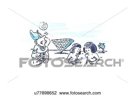 Drawing - Construction mistakes, artwork. Fotosearch