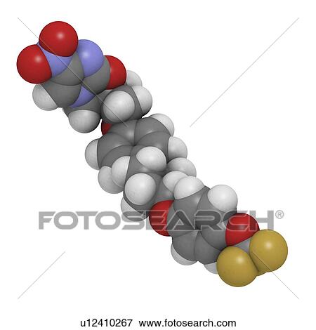 Stock Illustration - Delamanid tuberculosis drug. Fotosearch