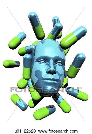 Drug addiction, conceptual artwork View Large Illustration Clipart - Drug addiction, conceptual artwork. Fotosearch