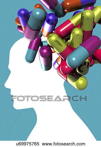 Drug addiction, conceptual artwork View Large Illustration Stock Illustration - Drug addiction, conceptual artwork. Fotosearch