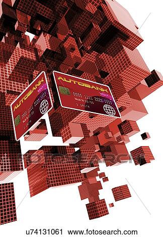 Clip Art - Identity theft, conceptual artwork. Fotosearch