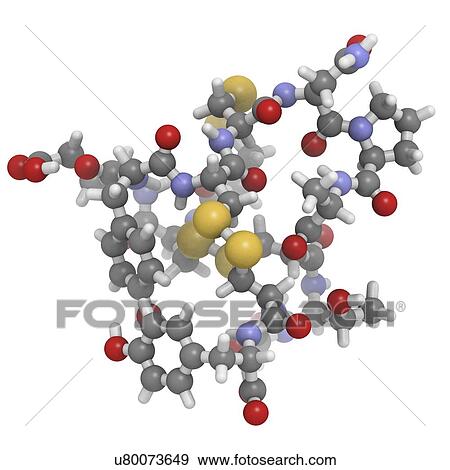 Stock Illustration - Linaclotide irritable bowel syndrome drug. Fotosearch
