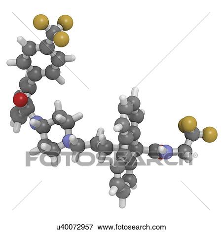 Stock Illustration - Lomitapide hypercholesterolemia drug. Fotosearch