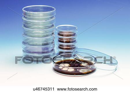 Clip Art - Microbiology research. Fotosearch