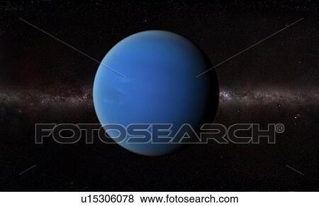 Stock Illustration - Neptune, artwork. Fotosearch
