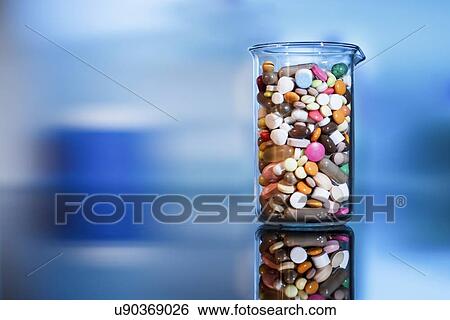 Pharmaceutical research, conceptual image View Large Illustration Stock Illustration - Pharmaceutical research, conceptual image. Fotosearch