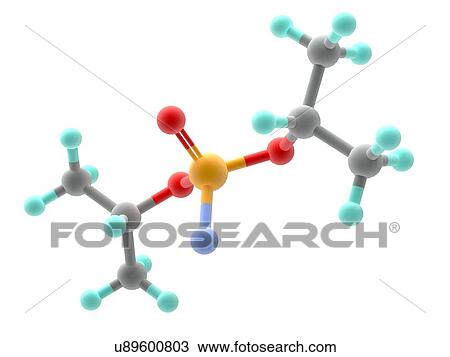 Sarin nerve gas molecule View Large Illustration Drawing - Sarin nerve gas molecule. Fotosearch