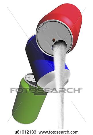 Sugar in fizzy drinks, conceptual artwork View Large Illustration Drawing - Sugar in fizzy drinks, conceptual artwork. Fotosearch