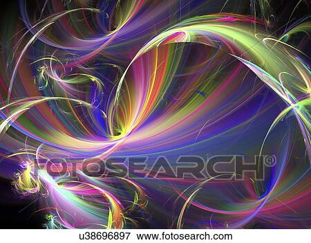 Superstrings, conceptual artwork View Large Illustration Stock Illustration - Superstrings, conceptual artwork. Fotosearch