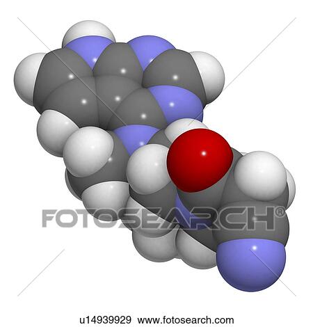Stock Illustration - Tofacitinib rheumatoid arthritis drug. Fotosearch