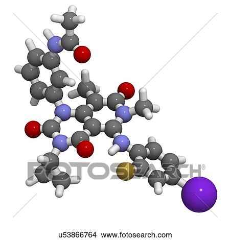 Trametinib melanoma cancer drug View Large Illustration Stock Illustration - Trametinib melanoma cancer drug. Fotosearch