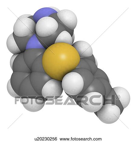 Stock Illustration - Vortioxetine antidepressant drug. Fotosearch