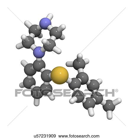 Vortioxetine antidepressant drug View Large Illustration Stock Illustration - Vortioxetine antidepressant drug. Fotosearch