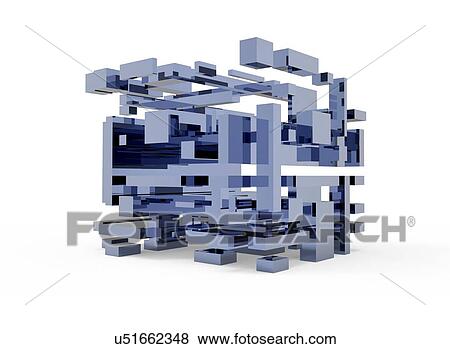 Stock Illustration - Abstract pattern, artwork. Fotosearch