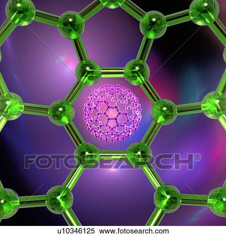 Buckyball, artwork View Large Illustration Stock Illustration - Buckyball, artwork. Fotosearch