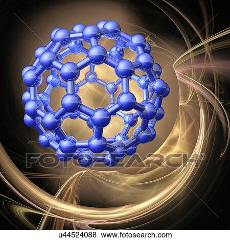 Buckyball, artwork View Large Illustration Stock Illustration - Buckyball, artwork. Fotosearch