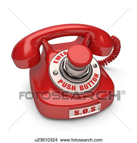 Emergency telephone, artwork View Large Illustration Stock Illustration - Emergency telephone, artwork. Fotosearch