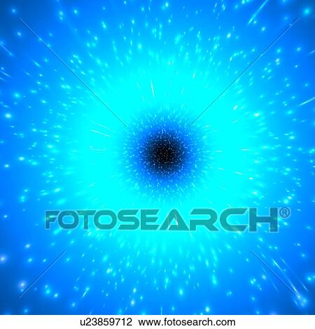 Drawing - Galaxy, conceptual artwork. Fotosearch