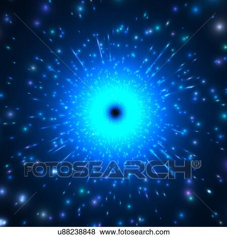 Stock Illustration - Galaxy, conceptual artwork. Fotosearch