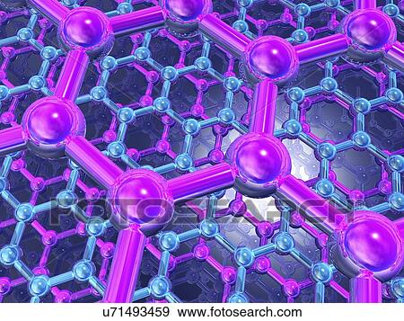 Graphene sheets, artwork View Large Illustration Stock Illustration - Graphene sheets, artwork. Fotosearch