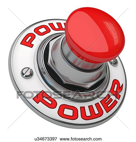 Power button, artwork View Large Illustration Stock Illustration - Power button, artwork. Fotosearch