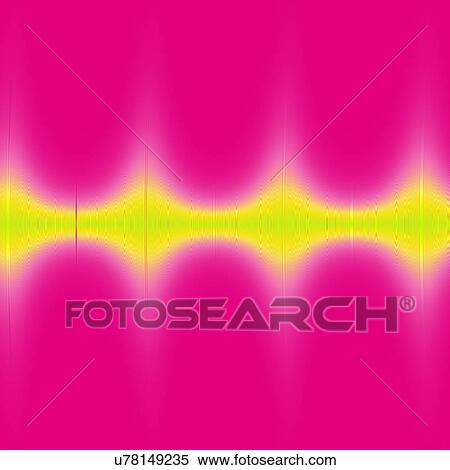 Sound waves, artwork View Large Illustration Stock Illustration - Sound waves, artwork. Fotosearch