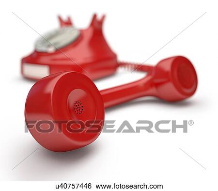 Telephone, artwork View Large Illustration Stock Illustration - Telephone, artwork. Fotosearch